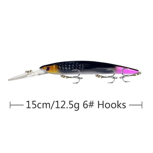 Floating Mino Long Tongue Plate Topmouth Culter Lure Mandarin Fish Army